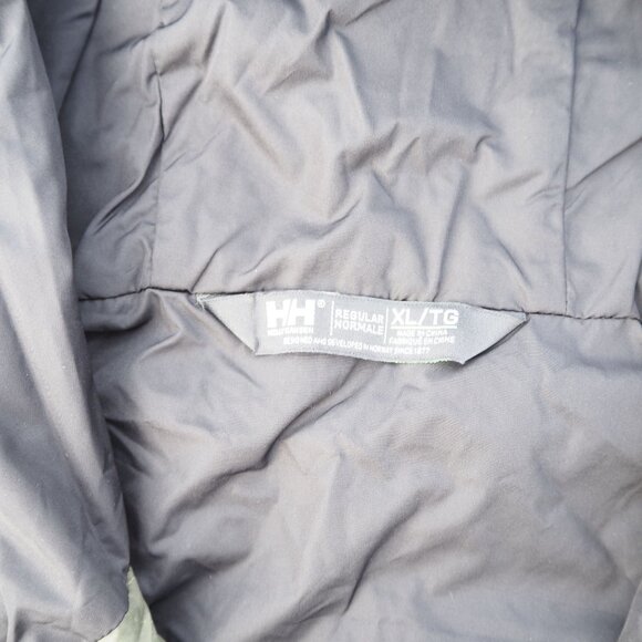 Helly Hansen Active Insulated Fall Jacket Men's XL Utility Green Print 53600-431 - Picture 5 of 12